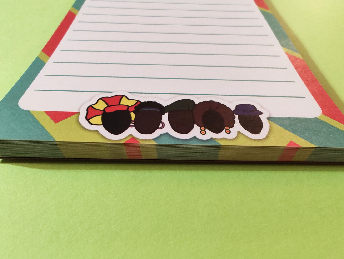 Hats & Hair Write It Down Notepad