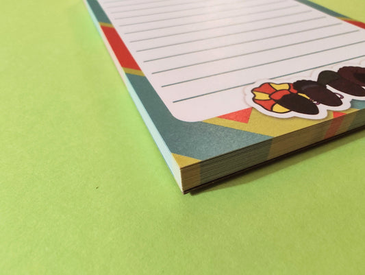 Hats & Hair Write It Down Notepad