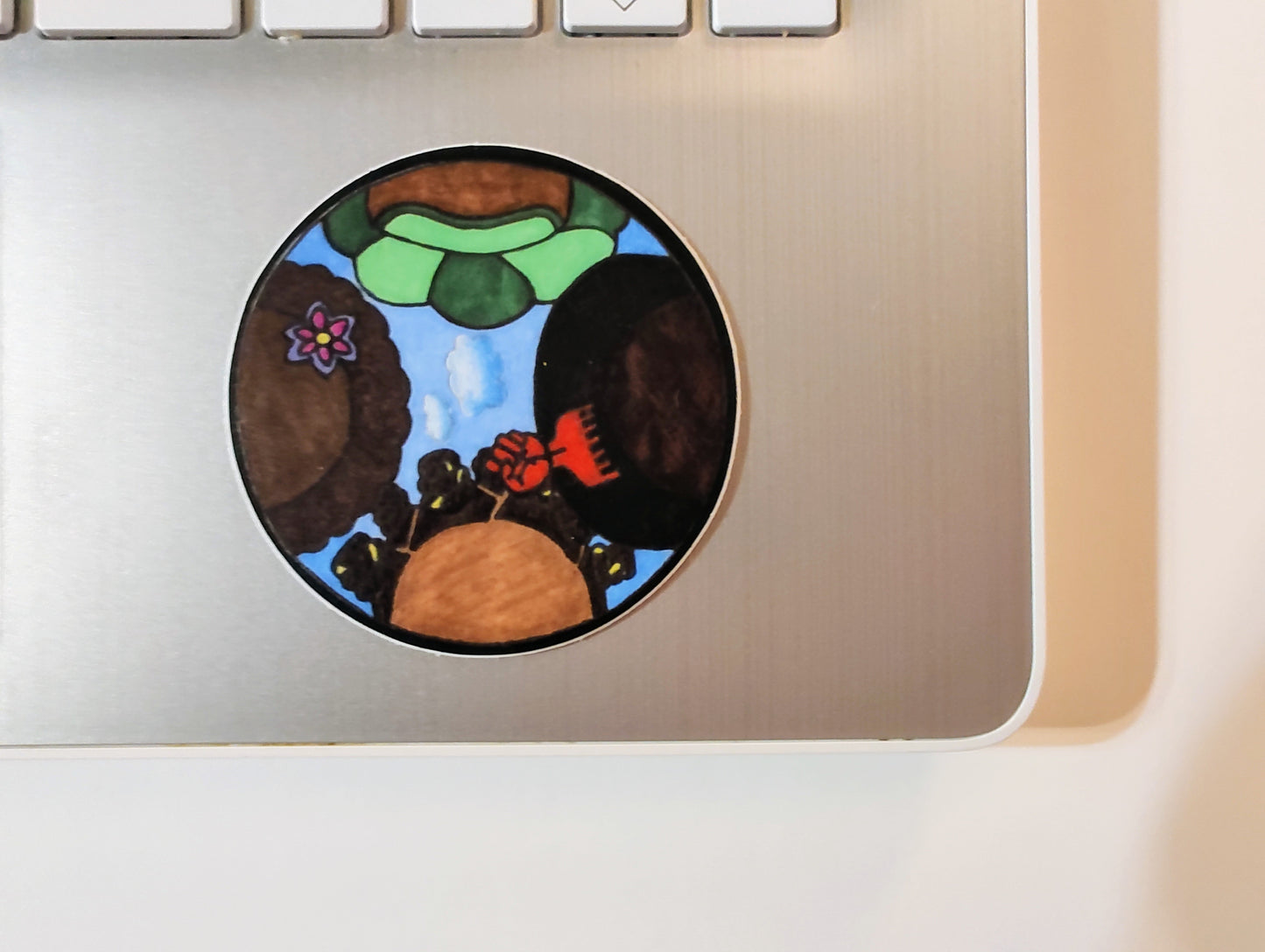 Huddle Up Vinyl Sticker