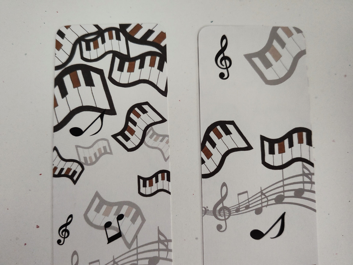Funky Whimsical Keys Bookmark