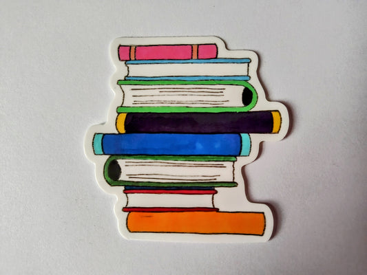 The Reader Vinyl Sticker