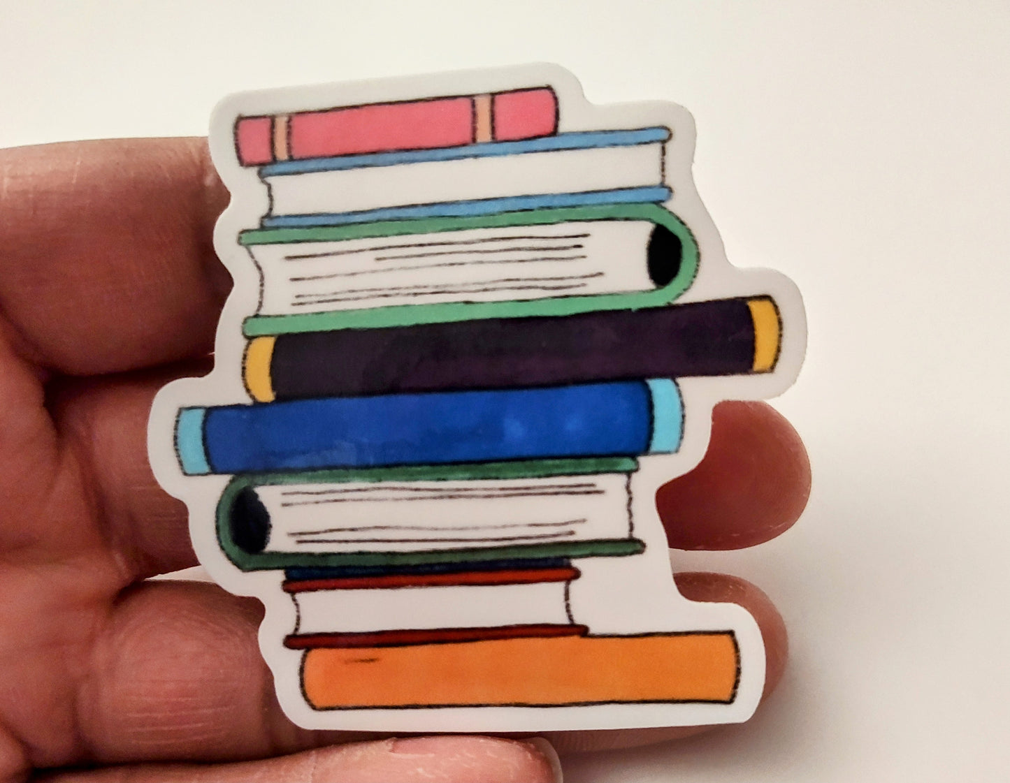 The Reader Vinyl Sticker