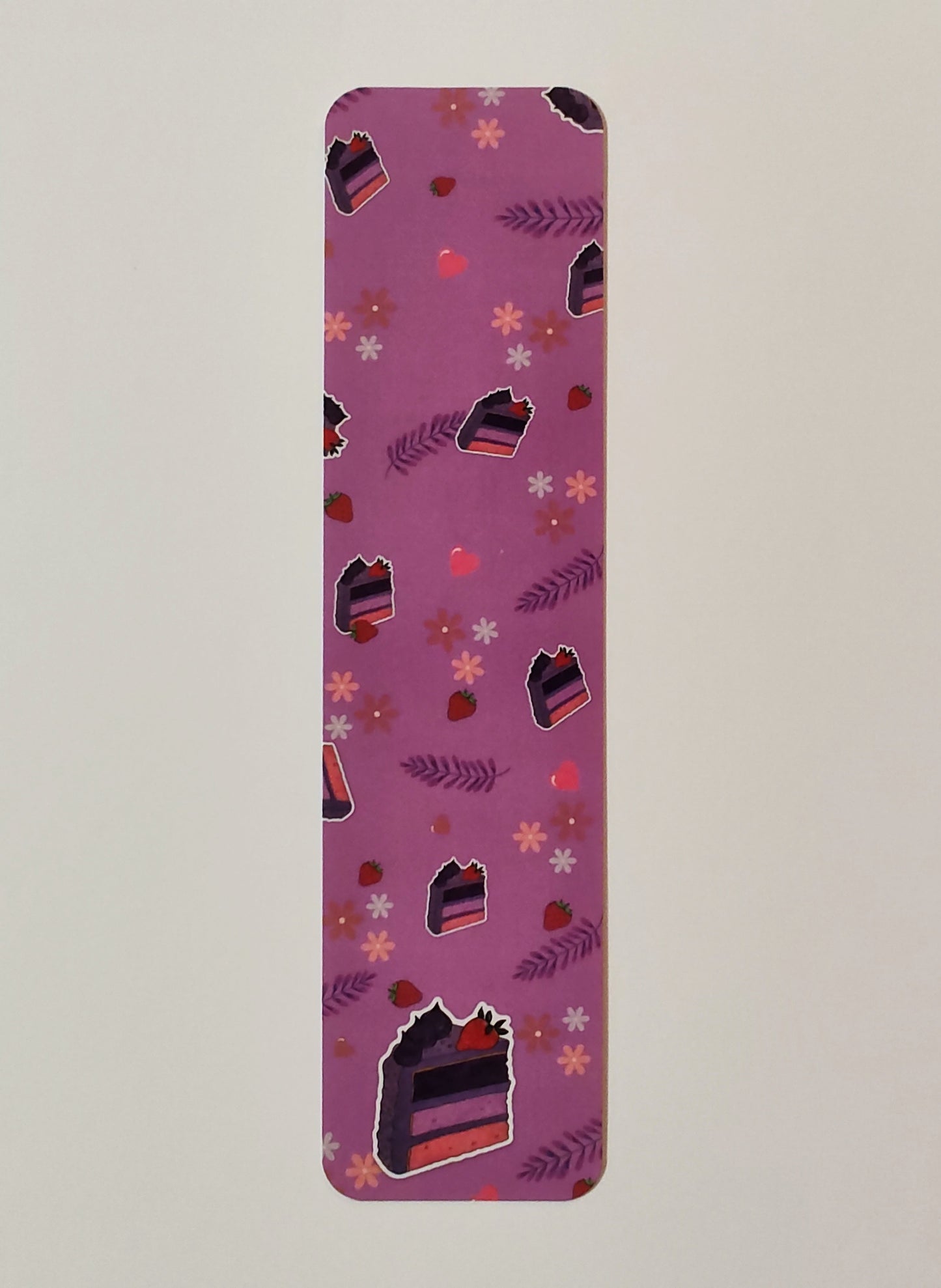 Purple Cake Bookmark