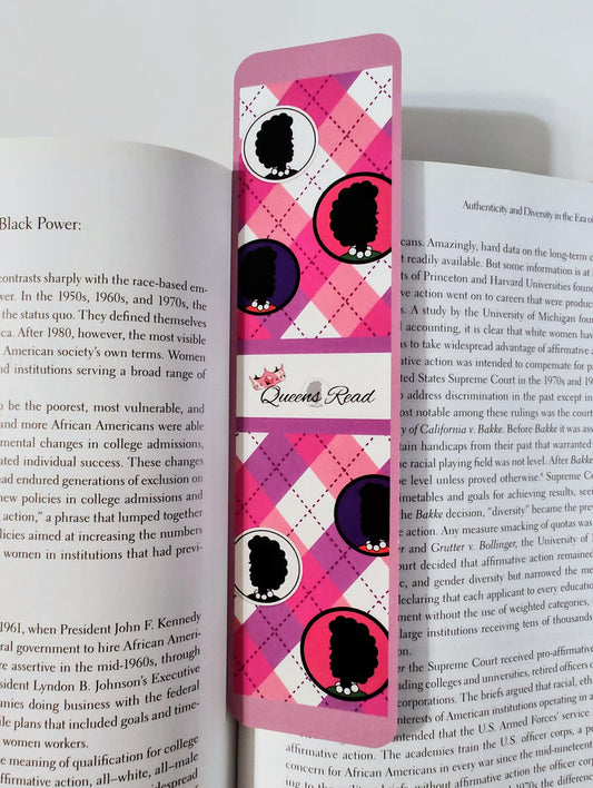 Queens Read Bookmark