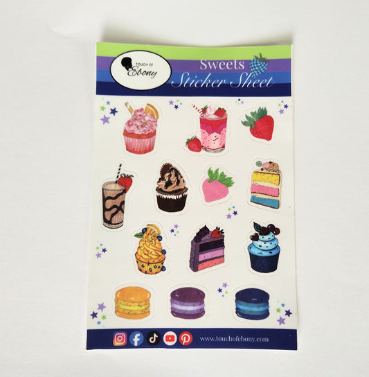 Sweets Mini Sticker Sheet