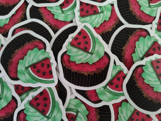 Simply Watermelon Vinyl Sticker
