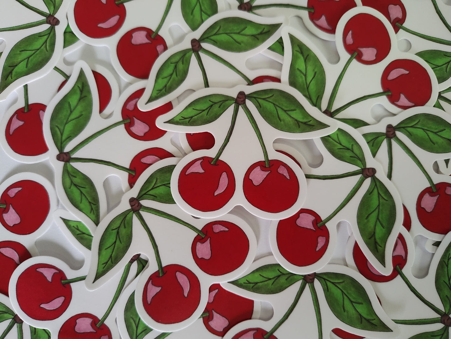 Sweet Cherry Vinyl Sticker