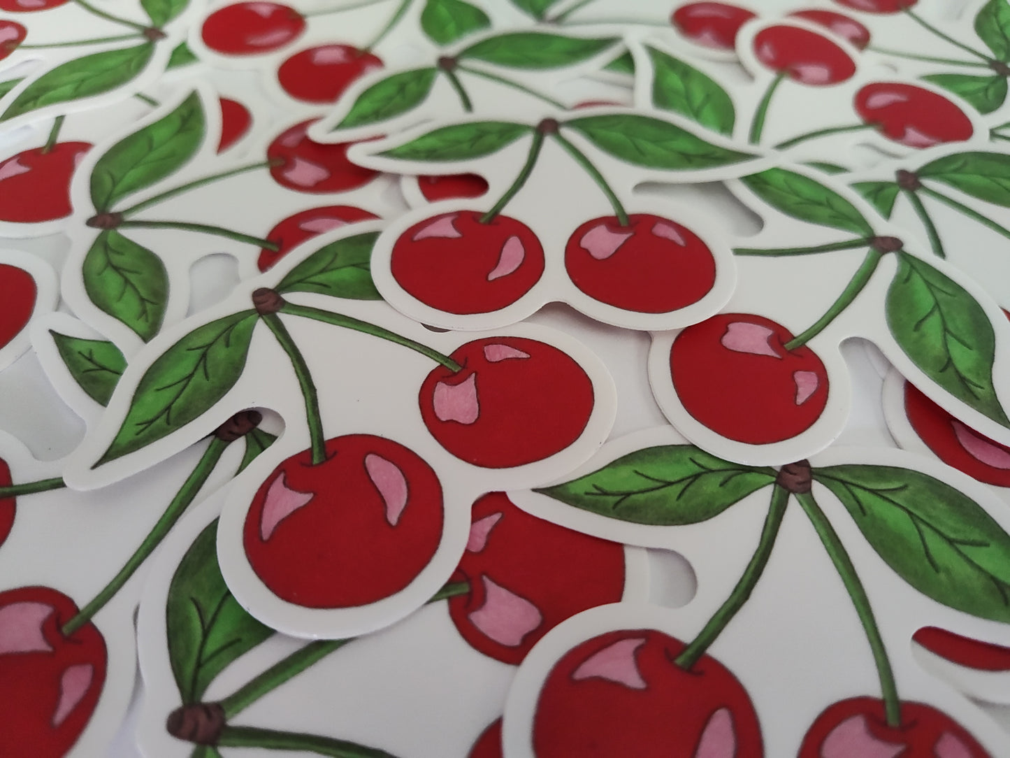 Sweet Cherry Vinyl Sticker