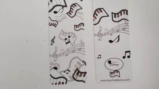 Funky Whimsical Keys Bookmark
